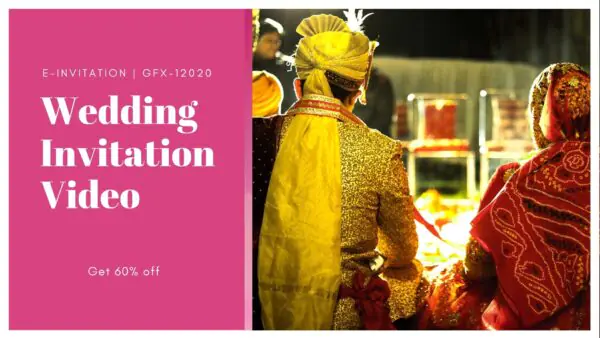 Wedding Invitation Video GFX-12020