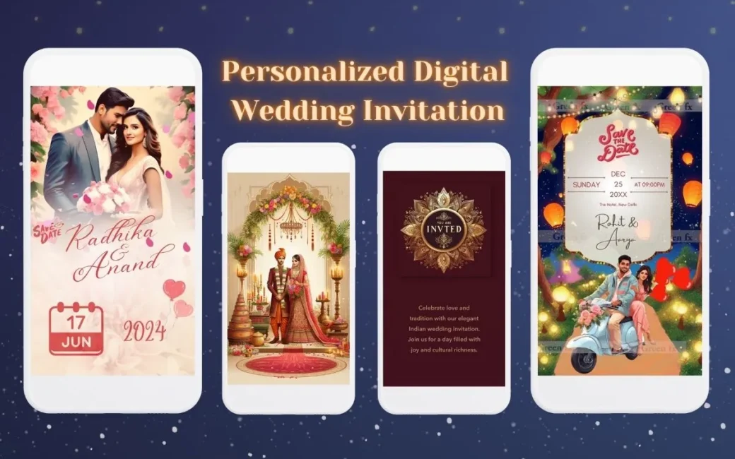 Digital Wedding Invitation