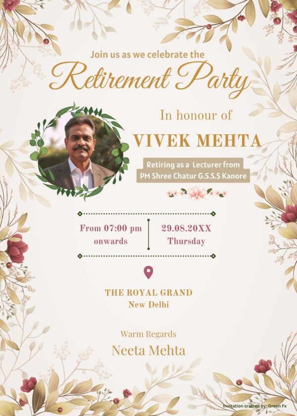 Retirement-Party-Invitation-Card-Floral-Theme