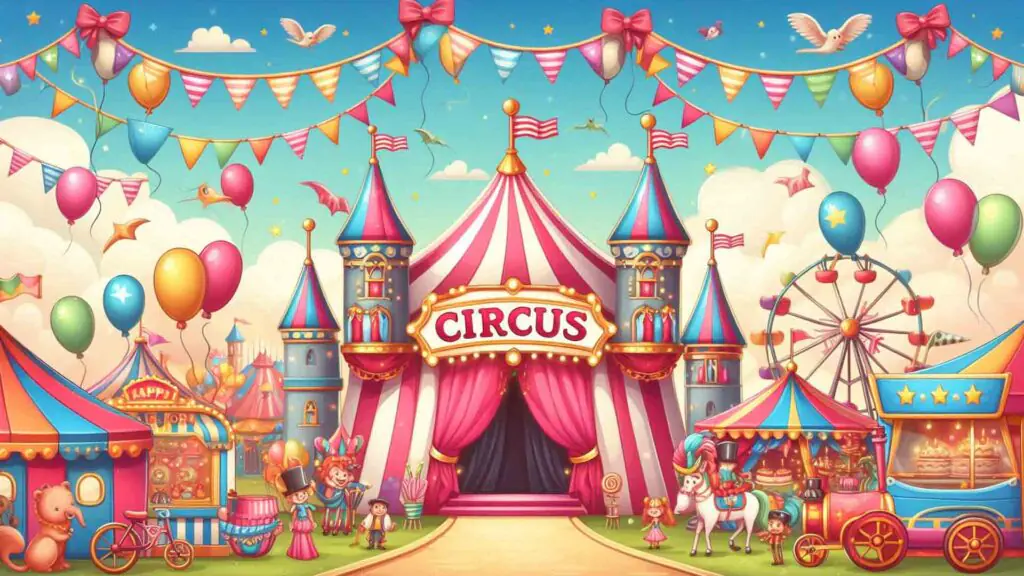 Circus Carnival birthday celebration theme