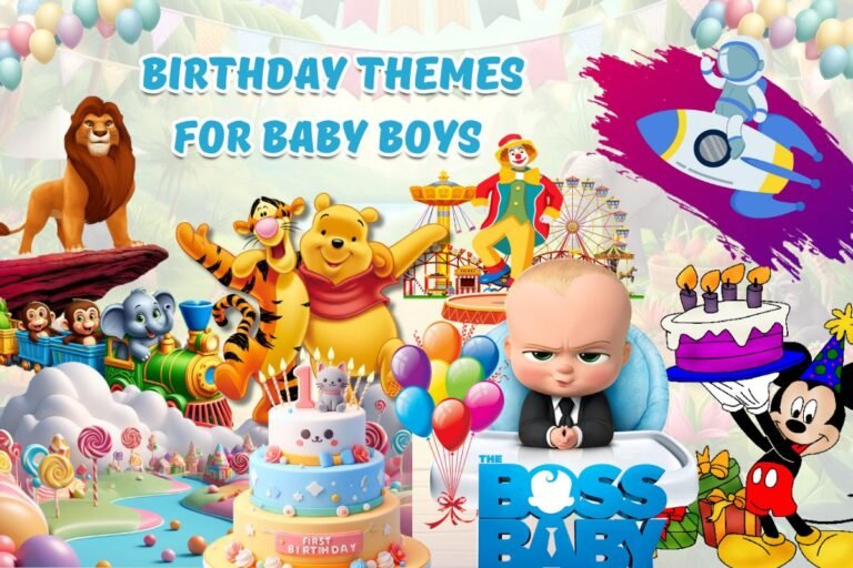 50 Popular First Birthday Themes for Baby Boys in 2025
