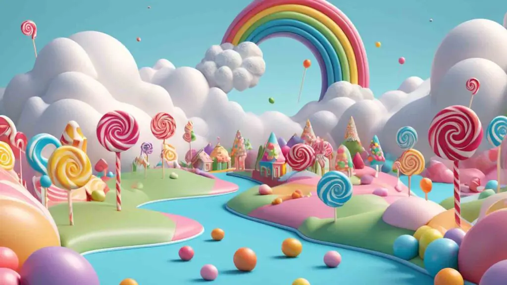 Ice Cream & Sweets Candyland Birthday Celebration Theme