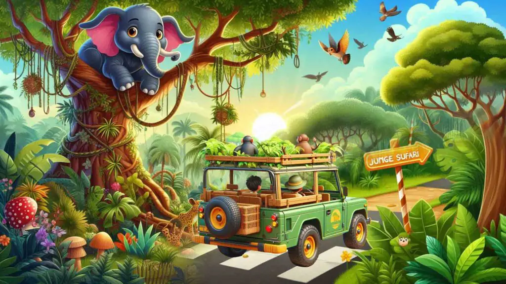 Jungle Safari birthday celebration theme