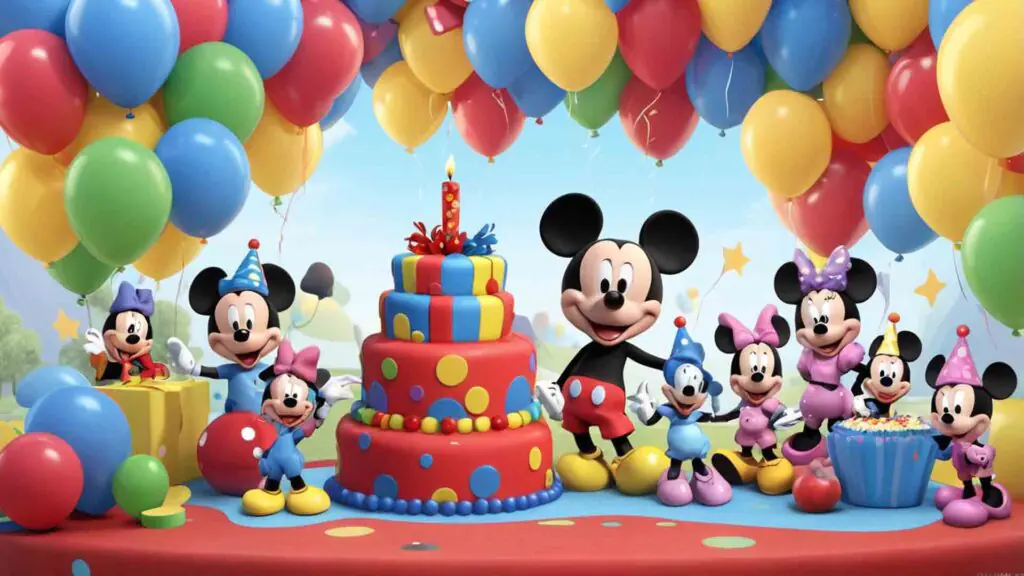Mickey Mouse Clubhouse Birthday Celebration Theme