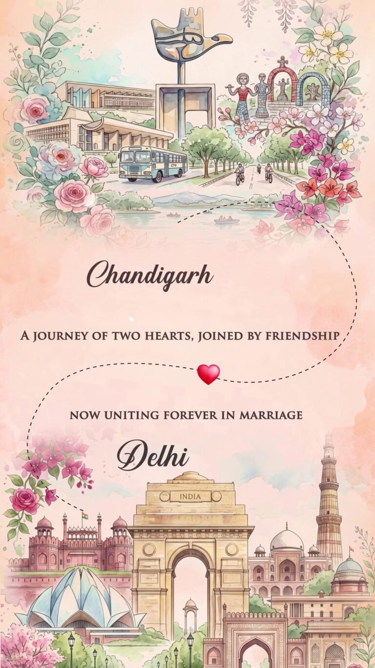Wedding Invitation, Watercolor Journey Theme W266263